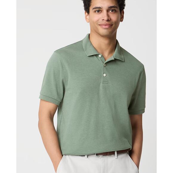 J.Crew Other - NWOT J.Crew Flex Pique Polo Sage Green Size Medium